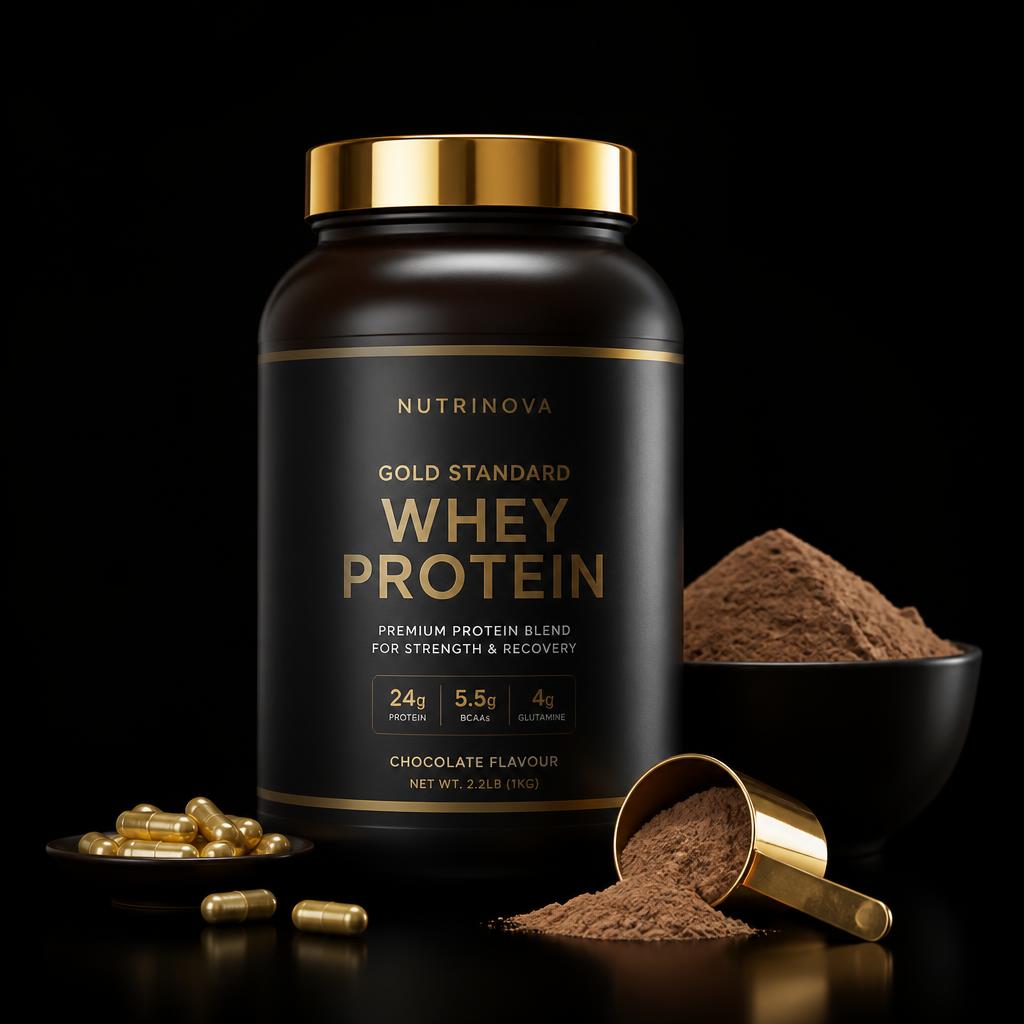 Supplements — premium product render